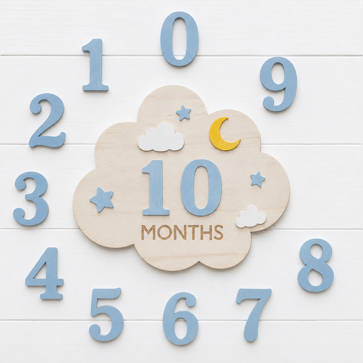 1 ensemble de cartes mensuelle - Milestone Card Set avis et prix