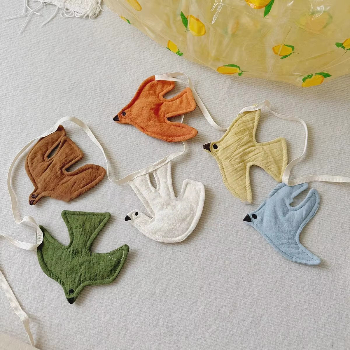 Guirlande de drapeaux en tissu - Baby Nursery Fabric avis et prix