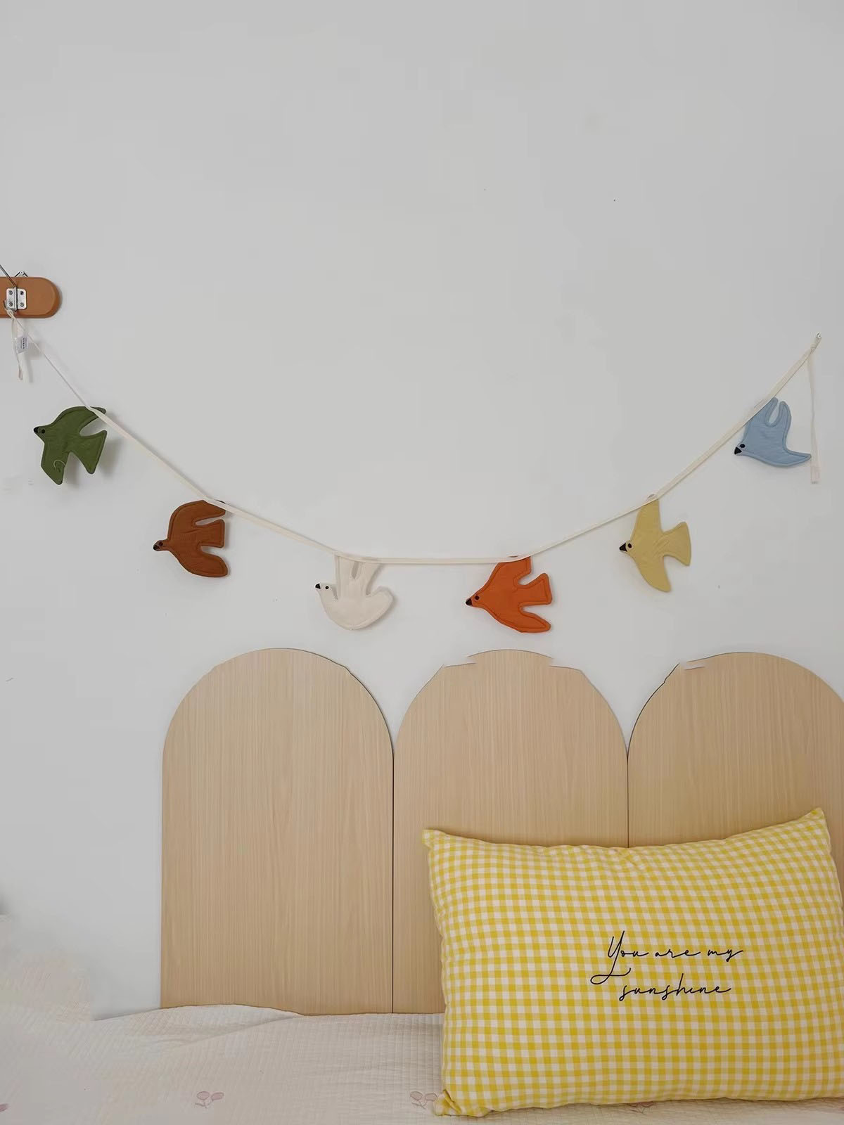 Guirlande de drapeaux en tissu - Baby Nursery Fabric avis et prix